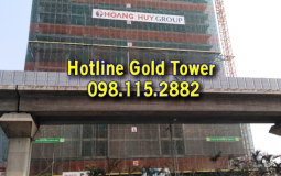 Cập nhật tiến độ xây dựng chung cư Gold Tower Nguyễn Trãi
