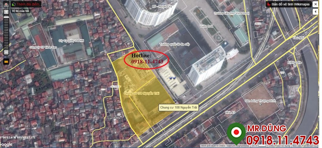 Suất ngoại giao Chung cư King Palace 108 Nguyễn Trãi